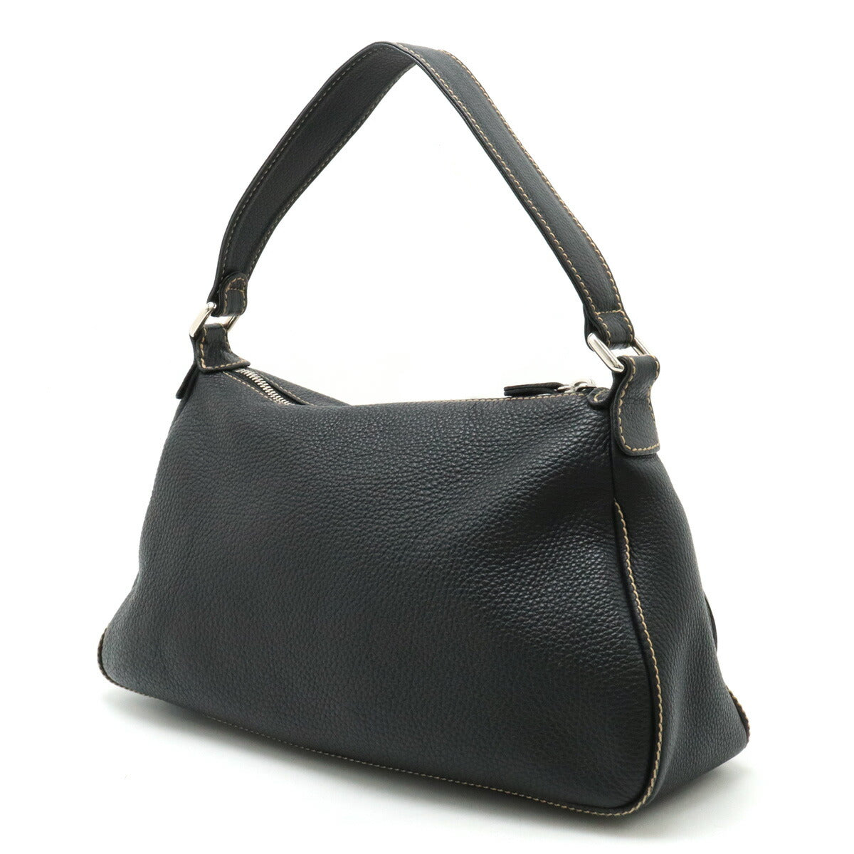 Chanel Leather Logo Shoulder Bag
