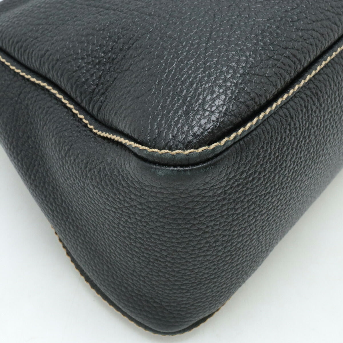 Chanel Leather Logo Shoulder Bag