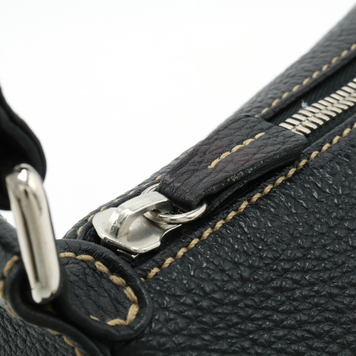 Chanel Leather Logo Shoulder Bag