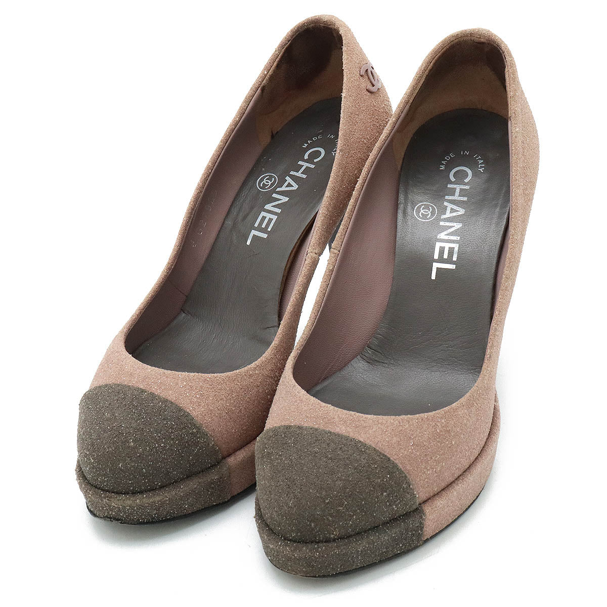 Chanel Glitter Coco Mark Pumps Bag