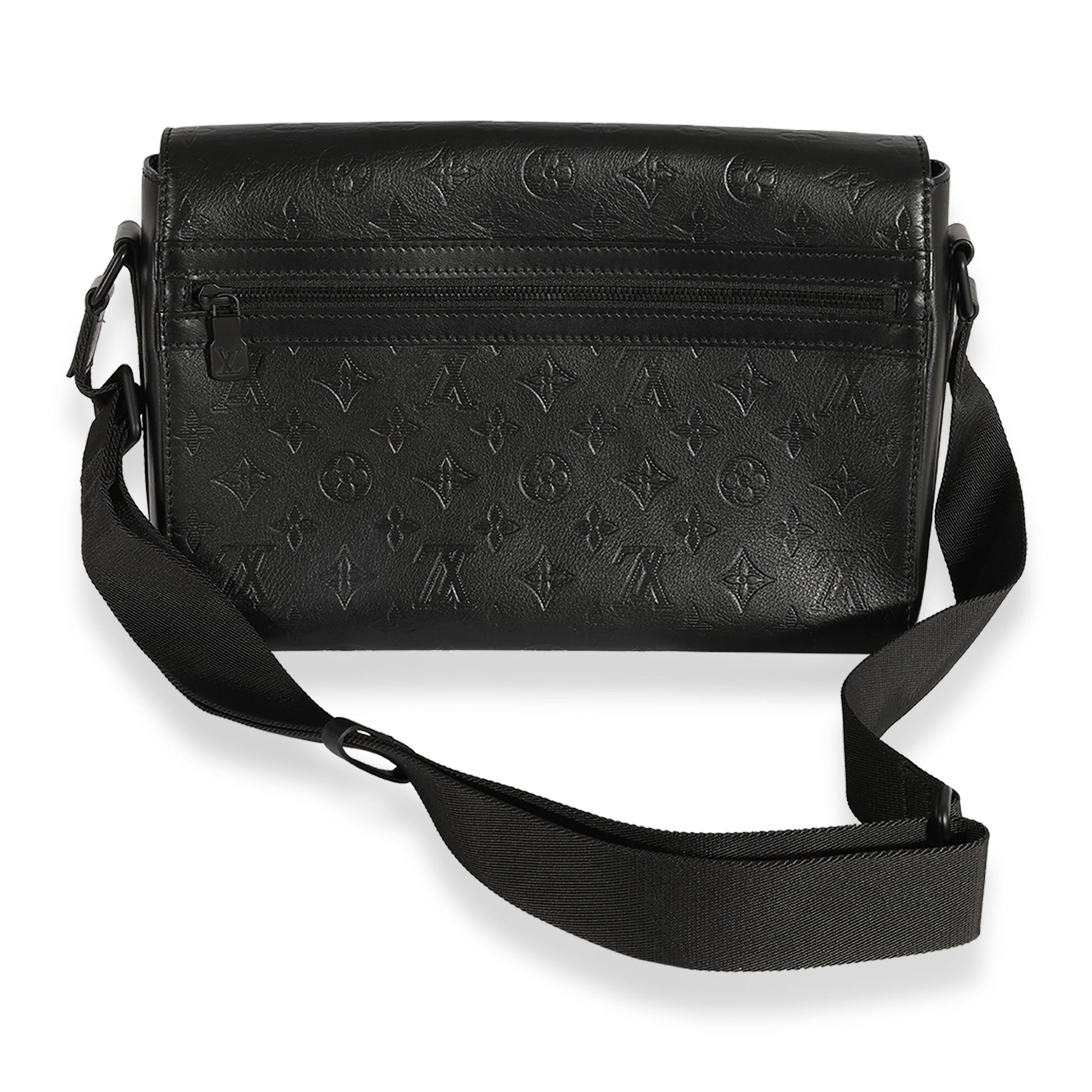Louis Vuitton Shadow Sprinter Messenger Monogram Black Crossbody Bag