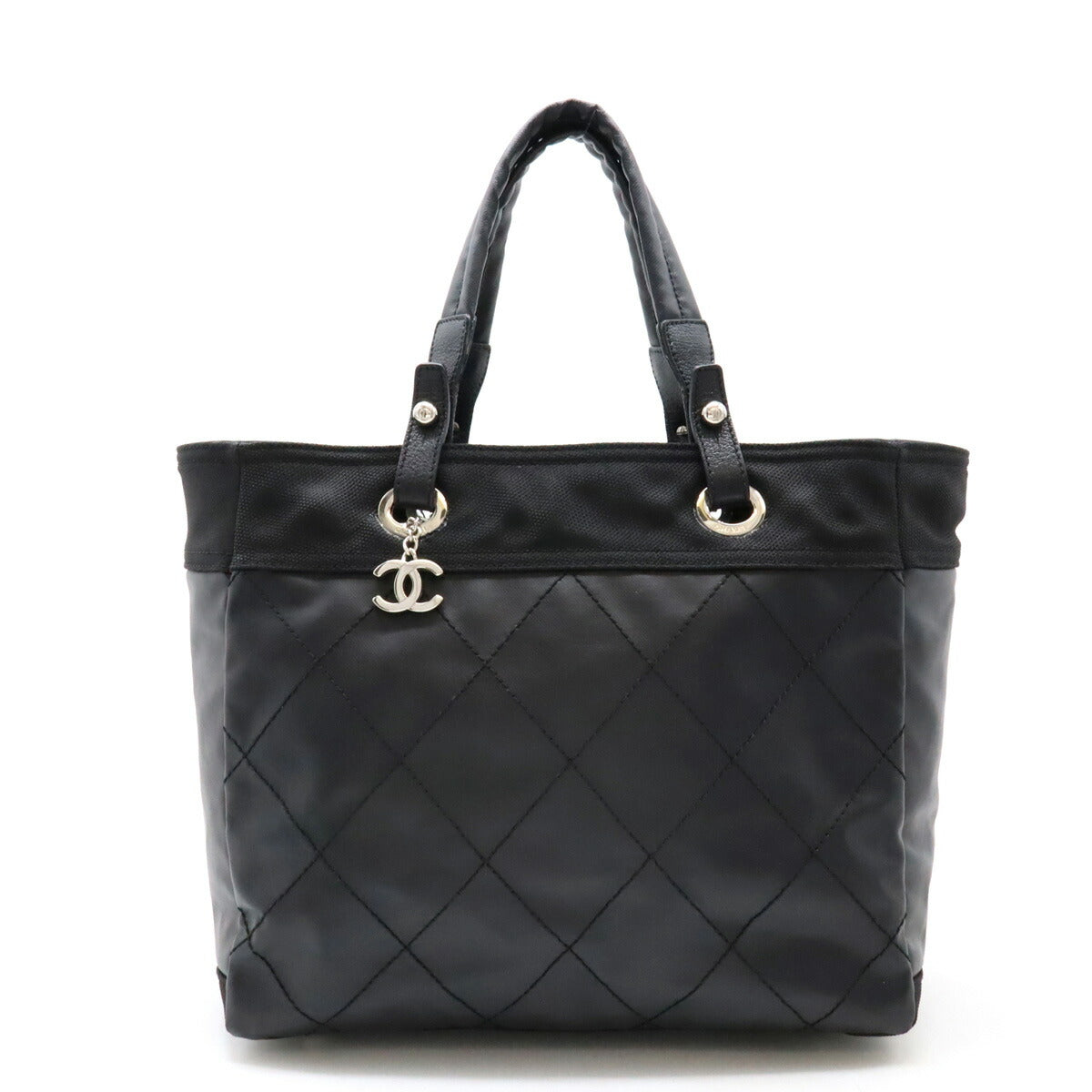 Chanel Coated Canvas Paris Biarritz Tote Bag A34209