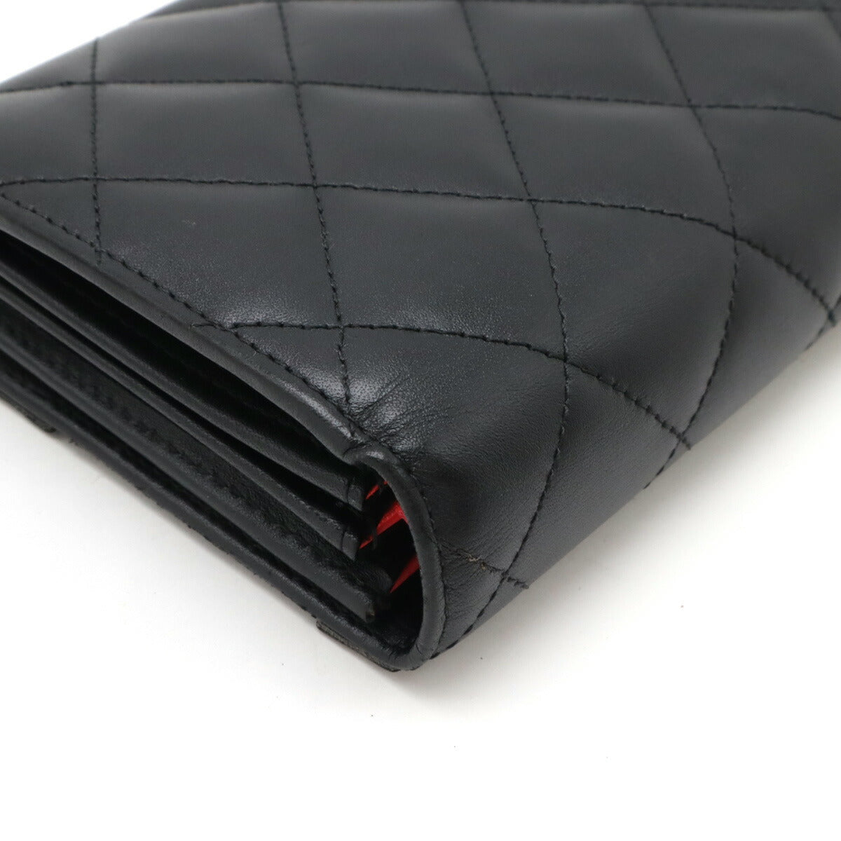 Chanel Cambon Line Soft Calfskin Long Wallet