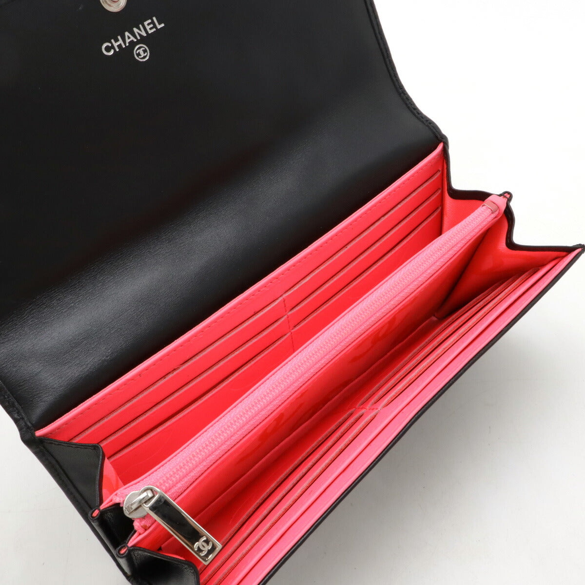 Chanel Cambon Line Soft Calfskin Long Wallet
