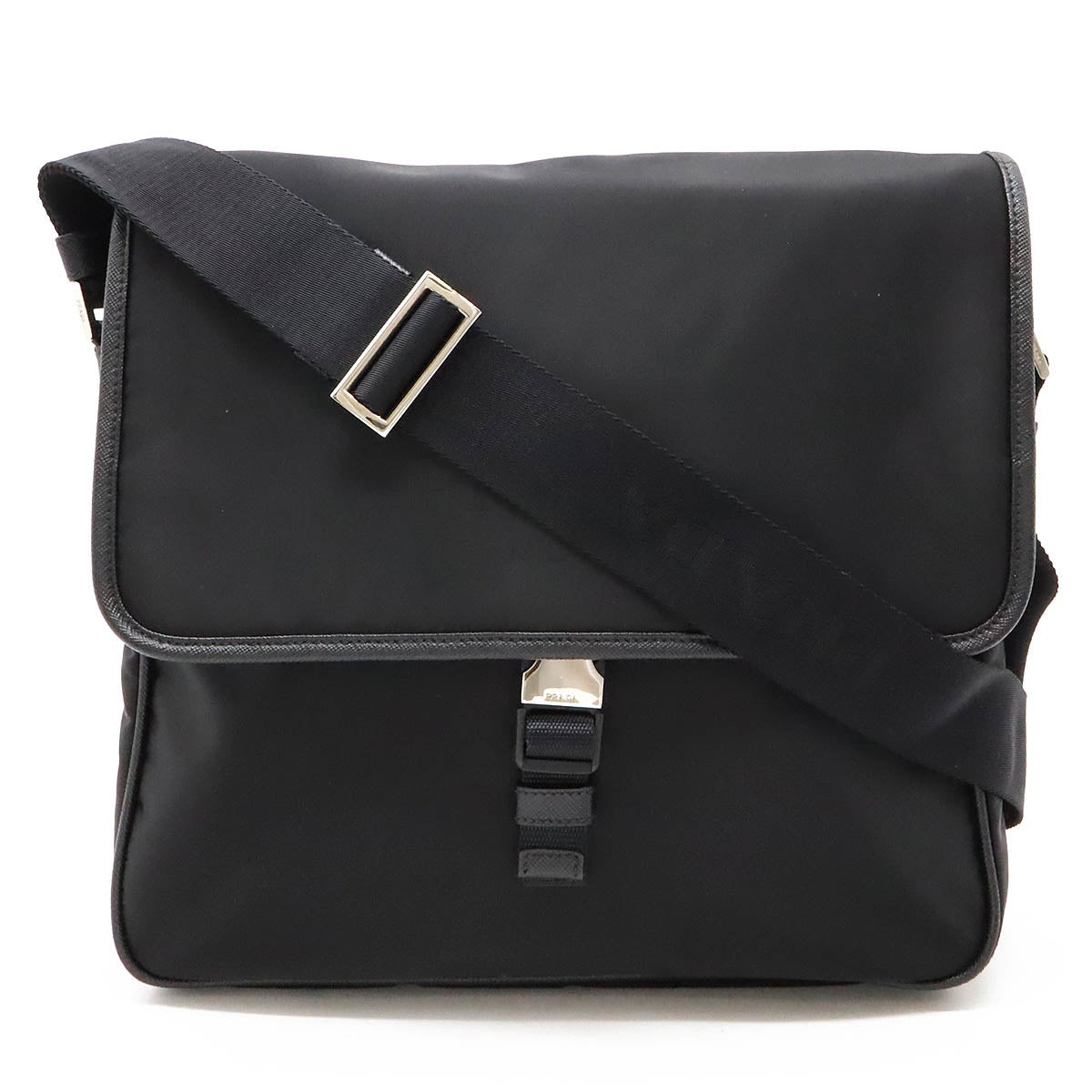 Prada Jacquard Shoulder Bag 2Vd951 Nylon Logo