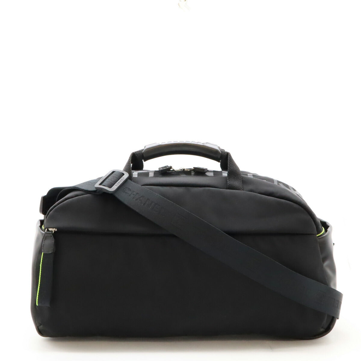 Chanel Nylon Rubber Sports Line 2way Boston Bag
