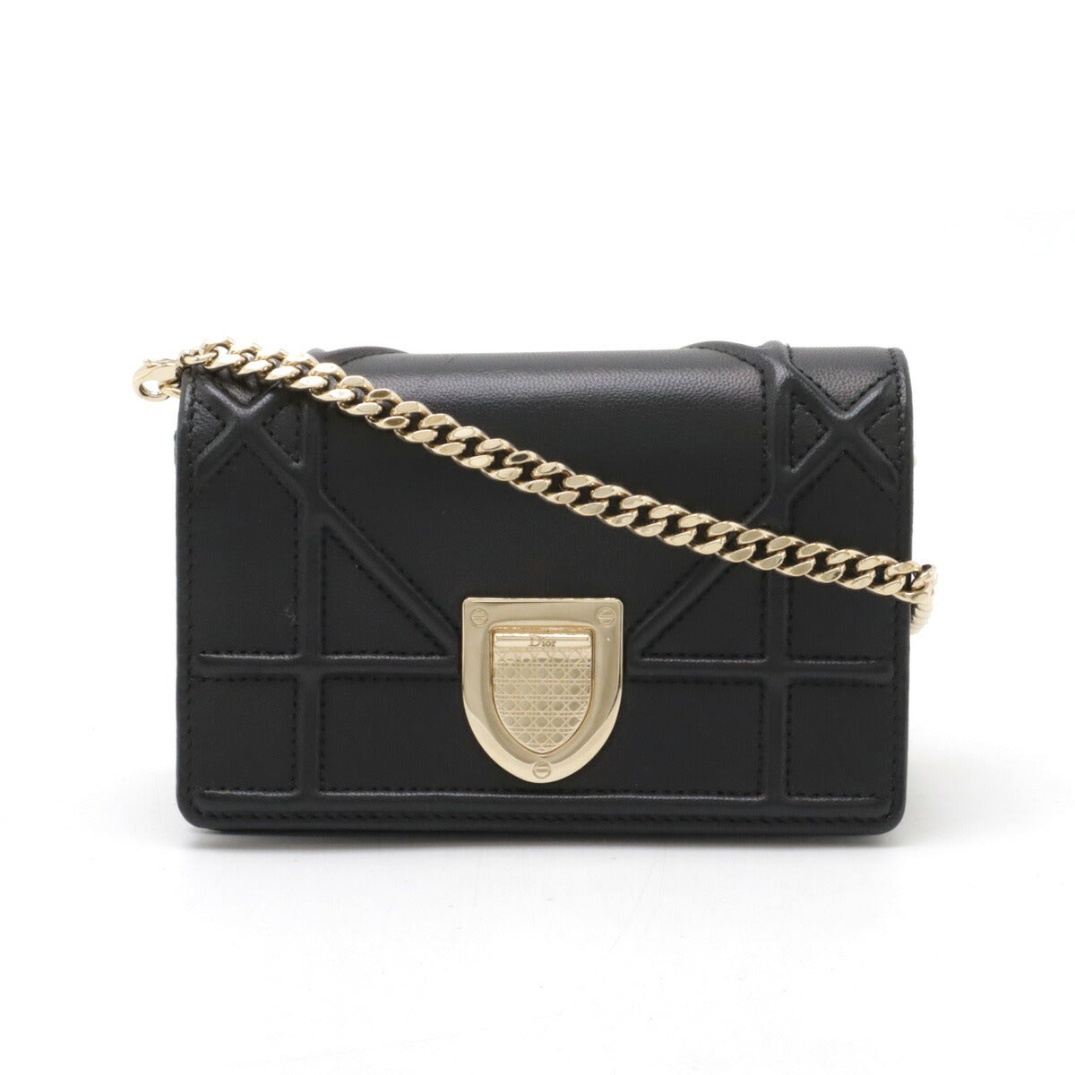 Dior Christian ama Calfskin Shoulder Bag