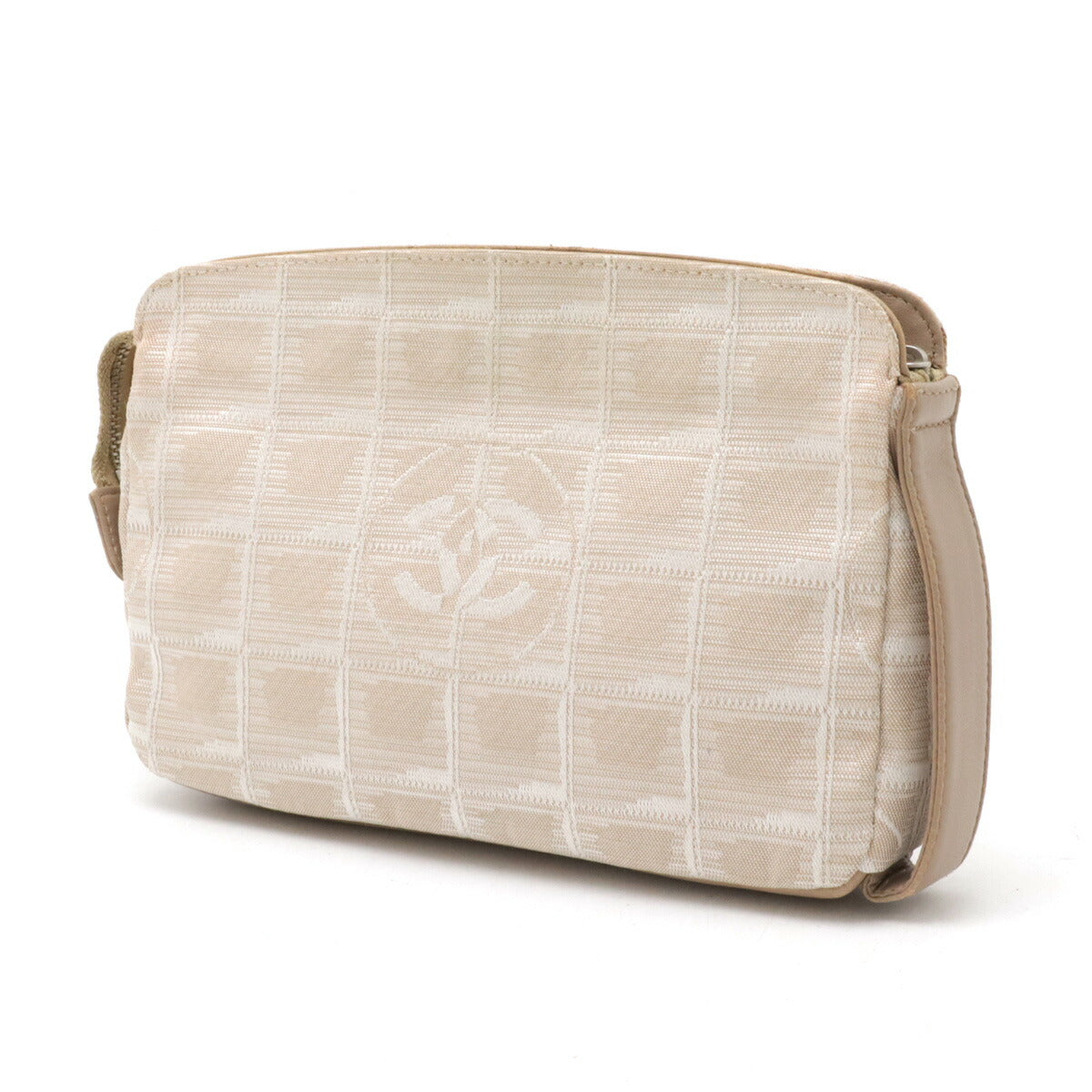 Chanel Nylon Jacquard New Travel Line Multi Pouch