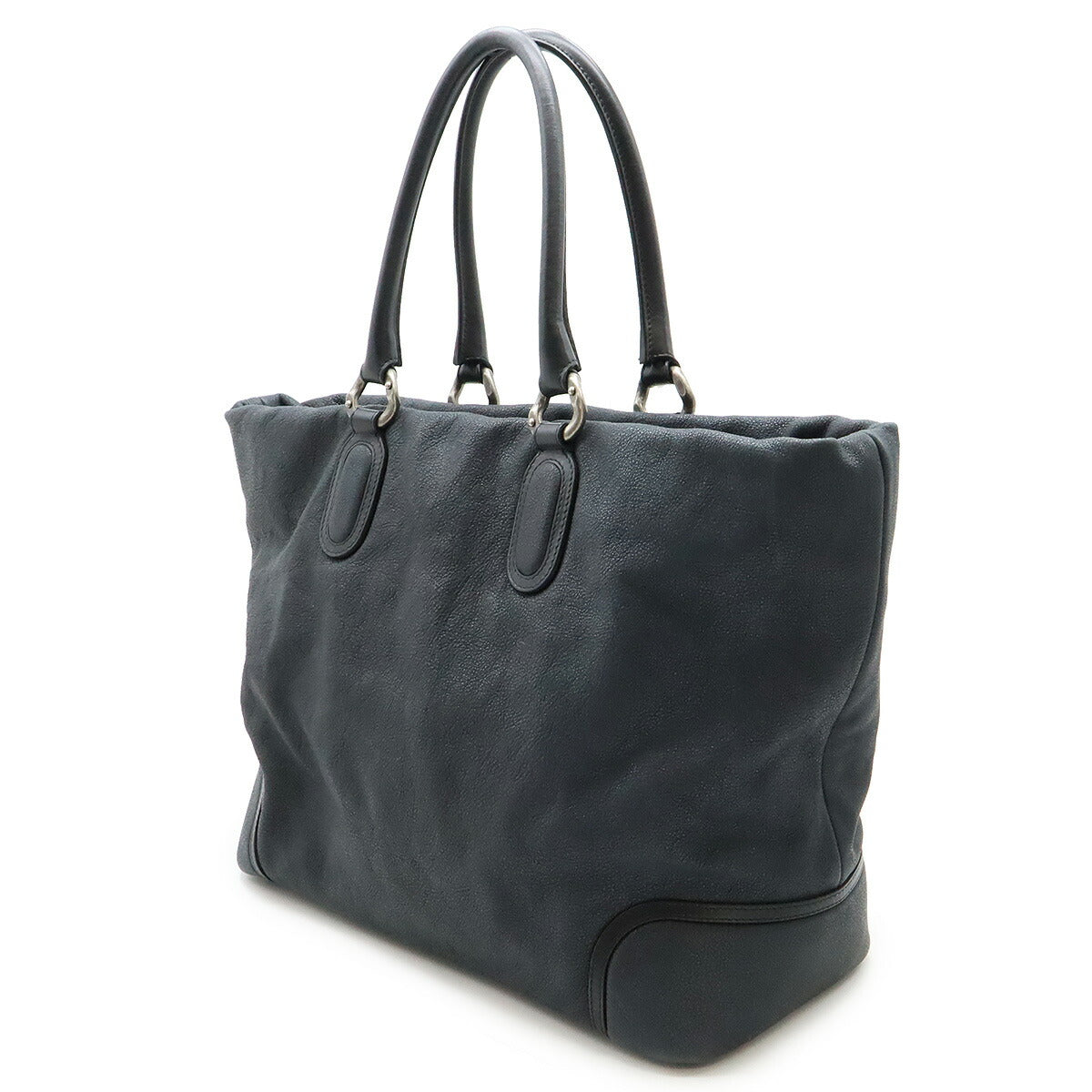Chanel Soft Caviar Skin Coco Mark 2WAY Tote Bag A50288