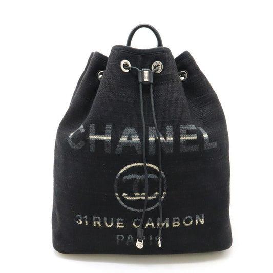 Chanel Deauville Line Canvas 2way Backpack