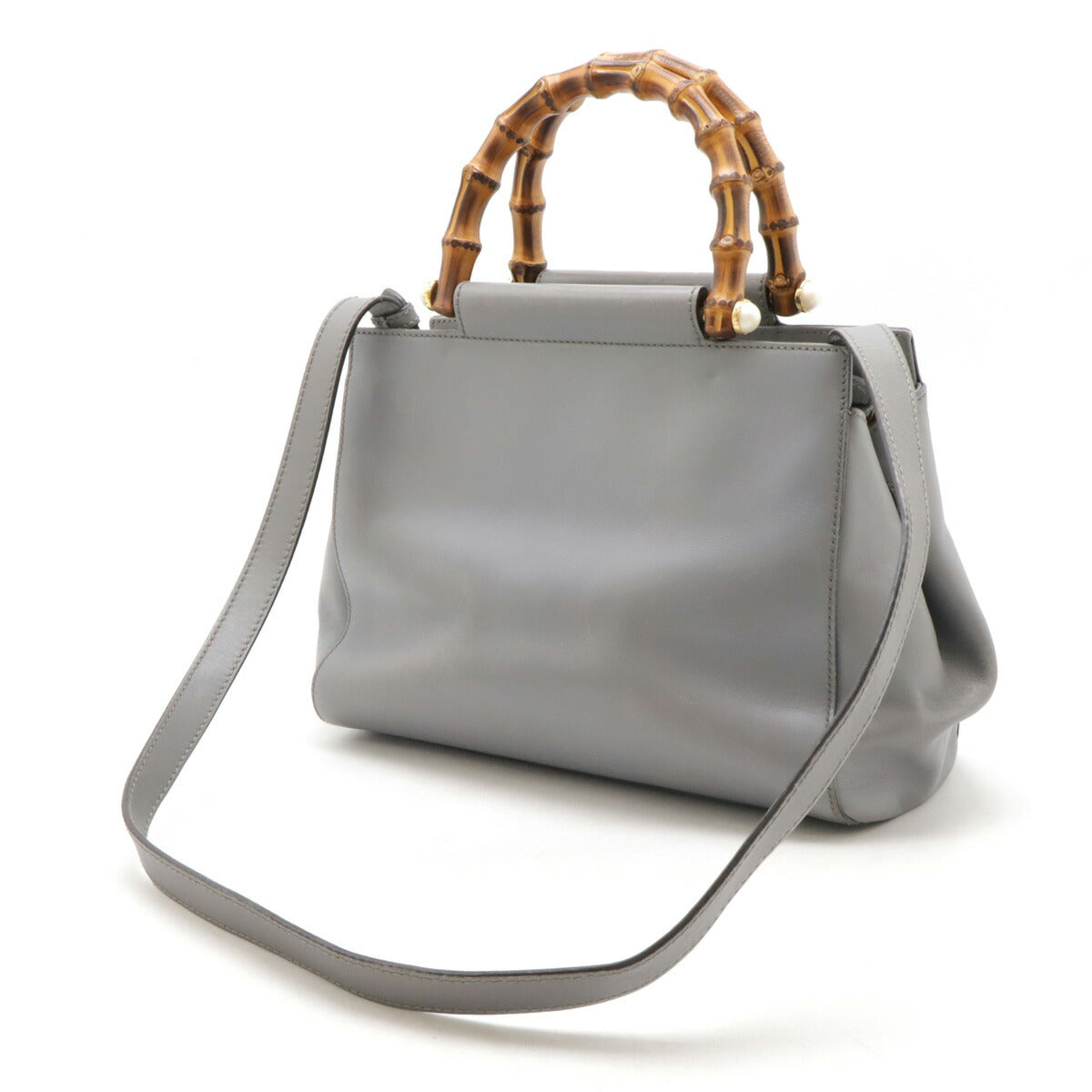 Gucci Nymphaea 2Way Bag Leather Travel Bag Bag 453767