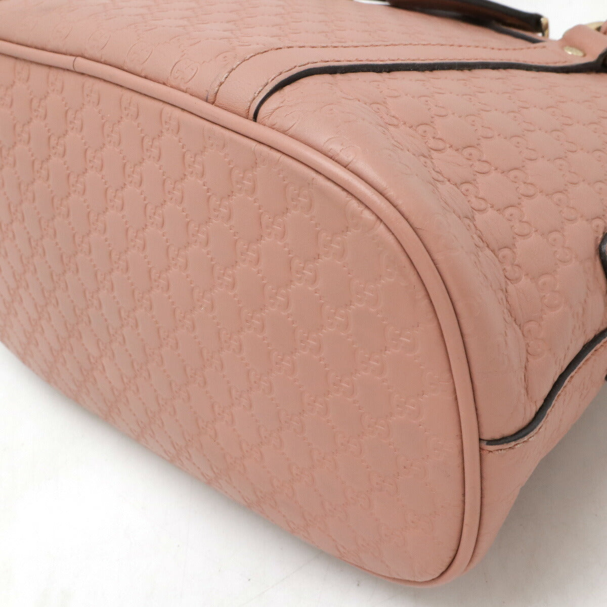 Gucci Microssima 2Way Handbag Leather Travel Bag
