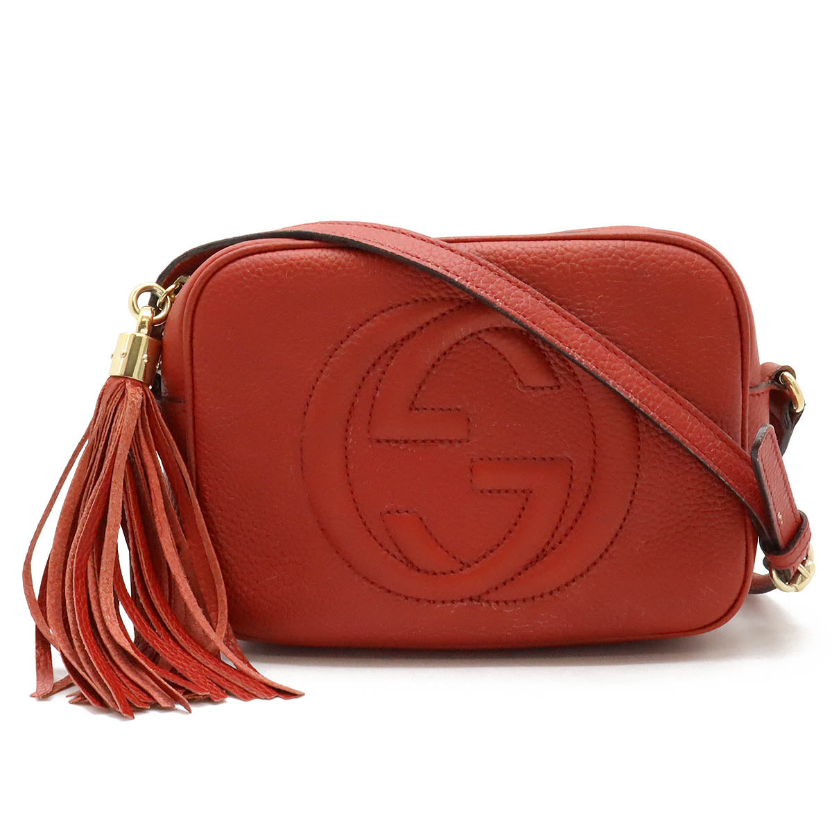 Gucci Soho Disco Shoulder Bag Leather Small