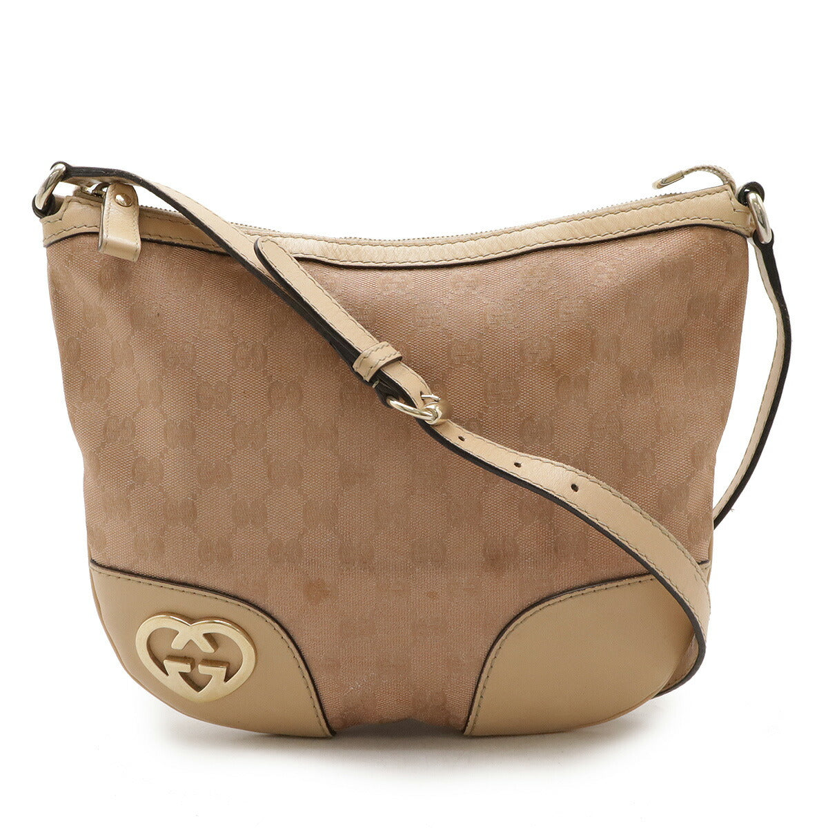 Gucci Lovely Heart Shoulder Bag Canvas