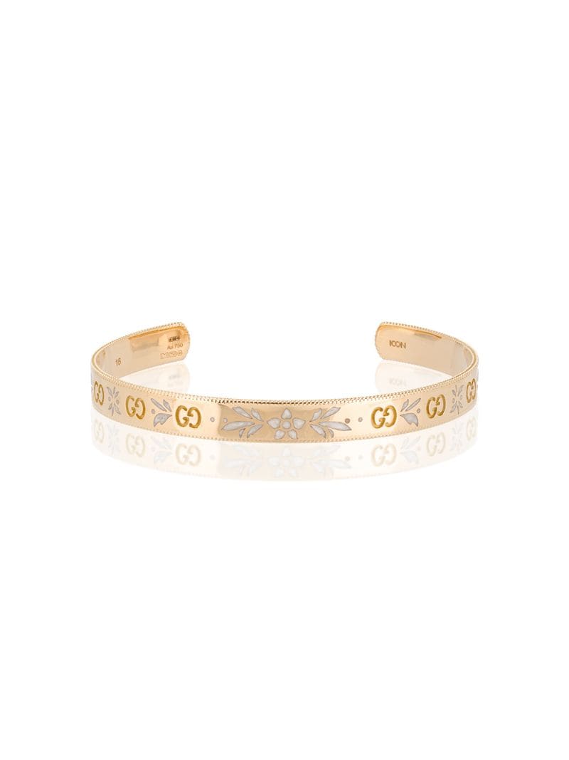 Gucci - Icon bracelet in yellow gold - women - 18kt Yellow Gold - M - 8062