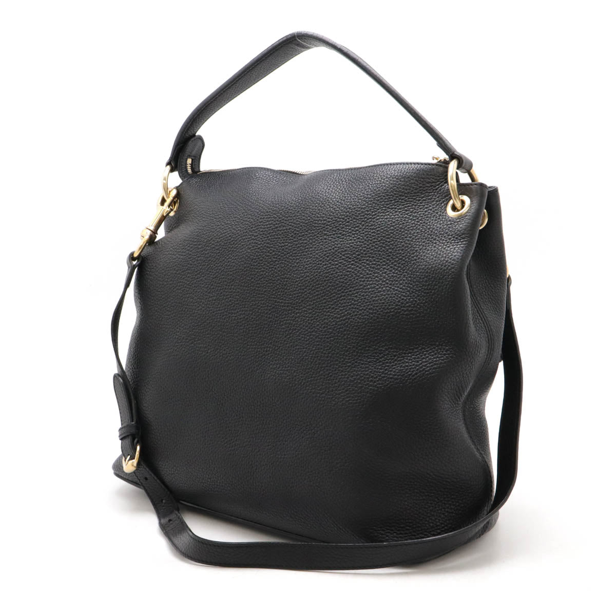Gucci Soho Interlocking 2Way Handbag Leather Travel Bag