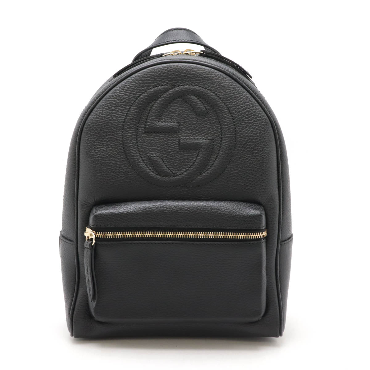 Gucci Soho Backpack Leather Black 1