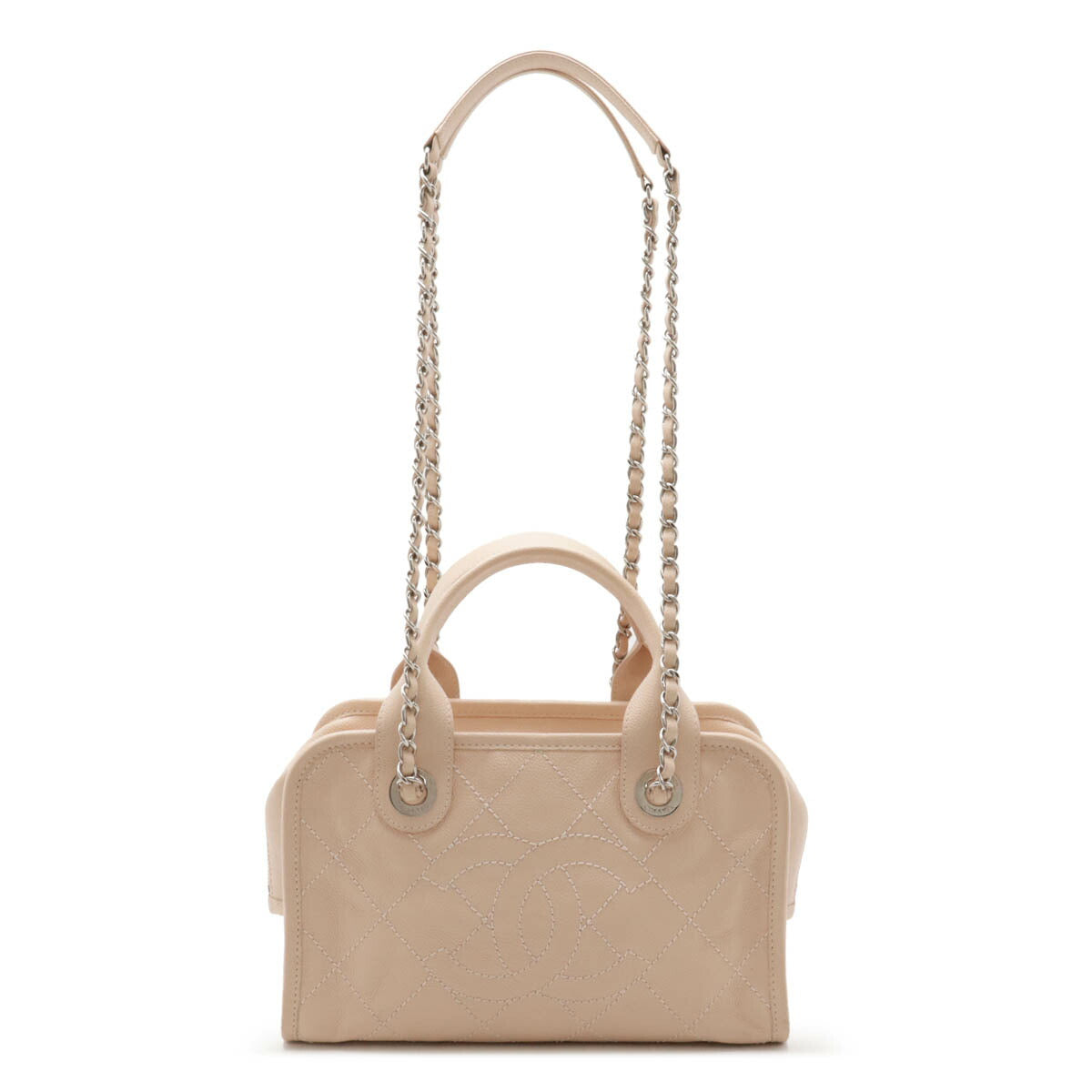 Chanel Caviar Skin Deauville 2WAY Handbag A92757