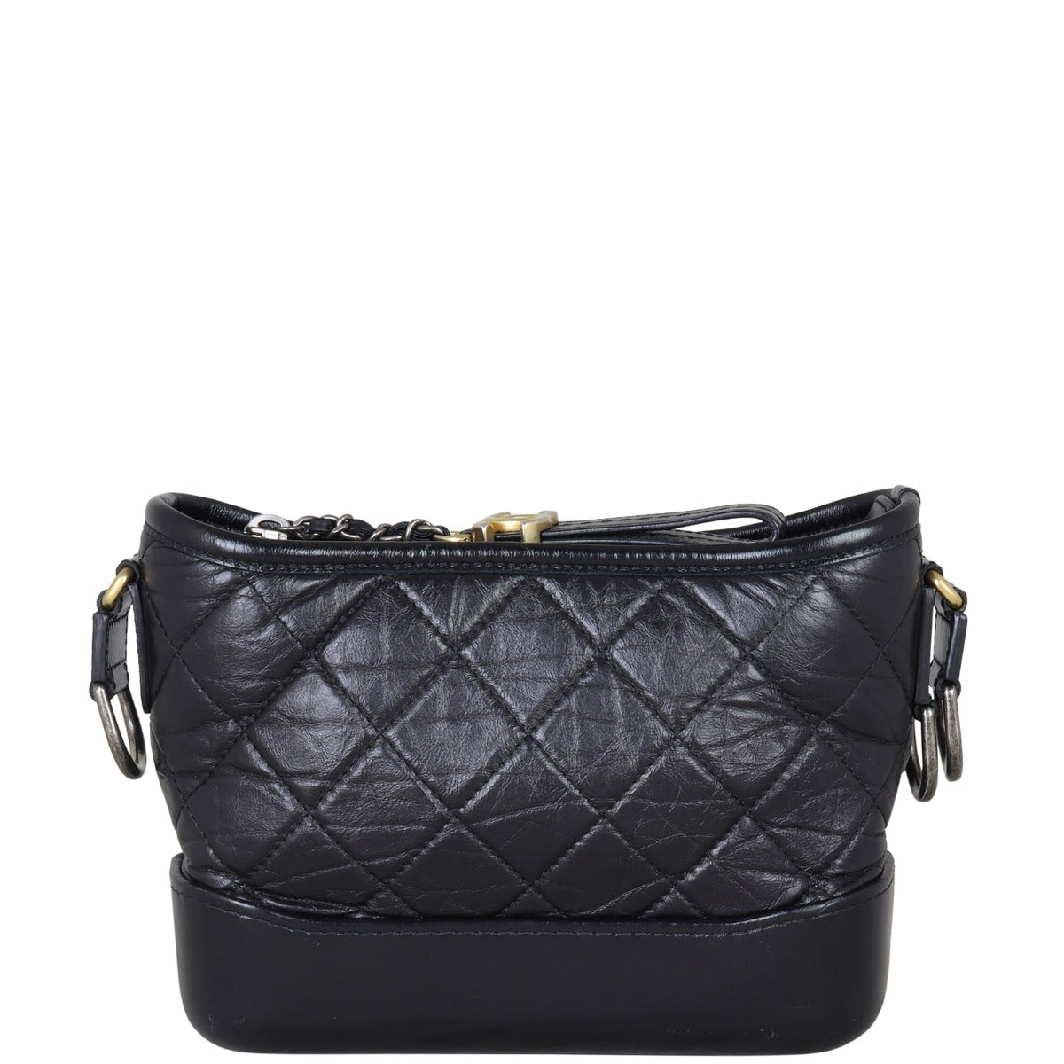 Chanel Gabrielle Hobo 28 Series Black Small Hobo Bag