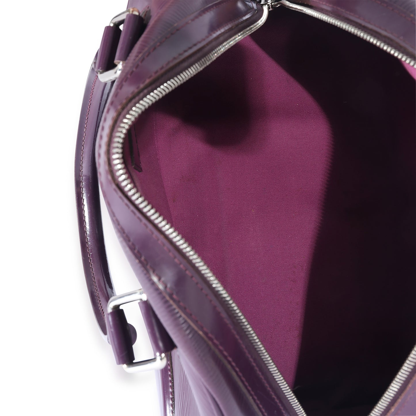 Louis Vuitton Purple Epi Bowling Montaigne PM Handbag