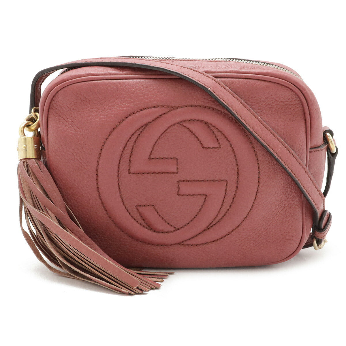 Gucci Soho Disco Shoulder Bag Leather Small Bag 308365