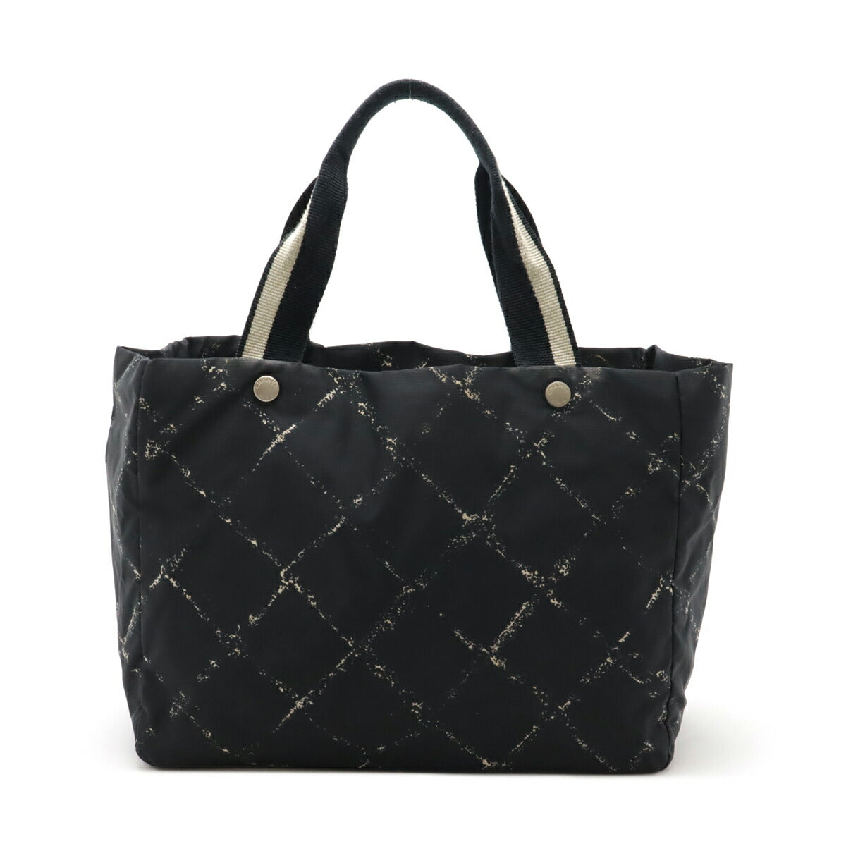 Chanel Nylon Travel Line 2way bag Black/Red A11833