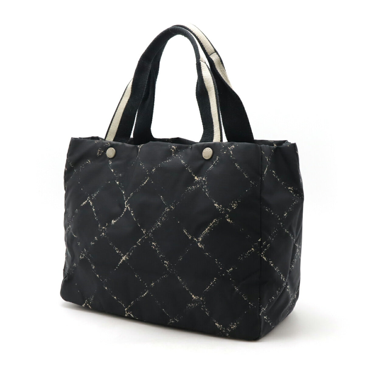 Chanel Nylon Travel Line 2way bag Black/Red A11833