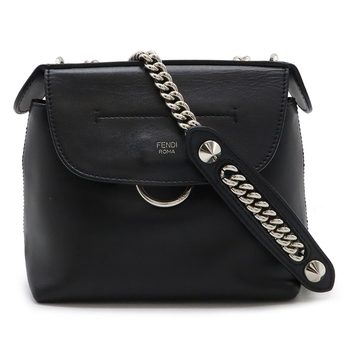 Fendi Back To School 2Way Bag Leather Travel Bag