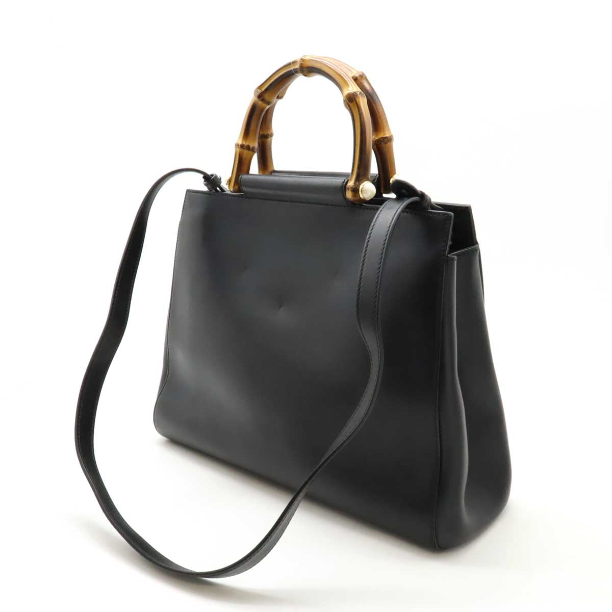 Gucci Nymphaea 2Way Bag Leather Travel Bag Bag 453766