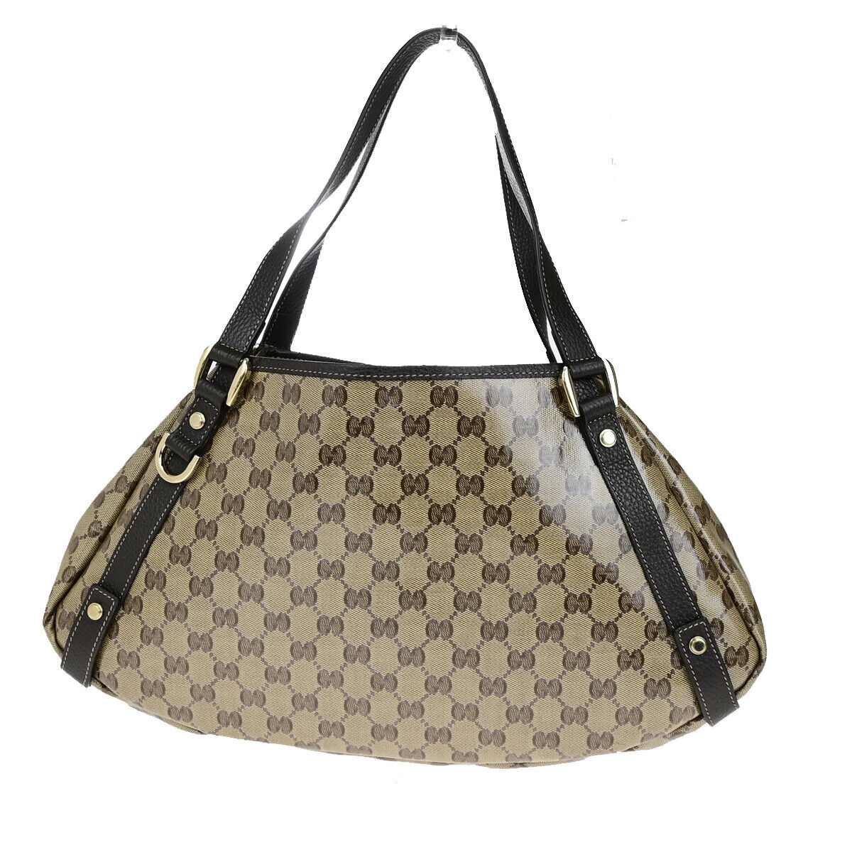 Gucci Pelham Shoulder Bag Coated Canvas Brown Canvas Shoulder Bag Bag