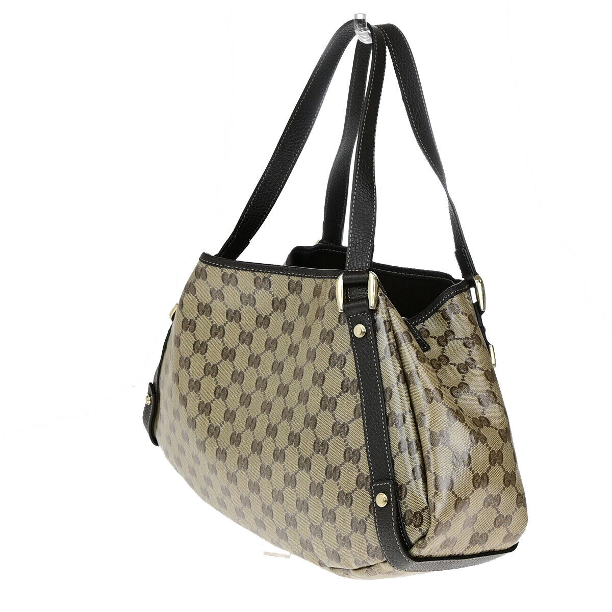 Gucci Pelham Shoulder Bag Coated Canvas Brown Canvas Shoulder Bag Bag