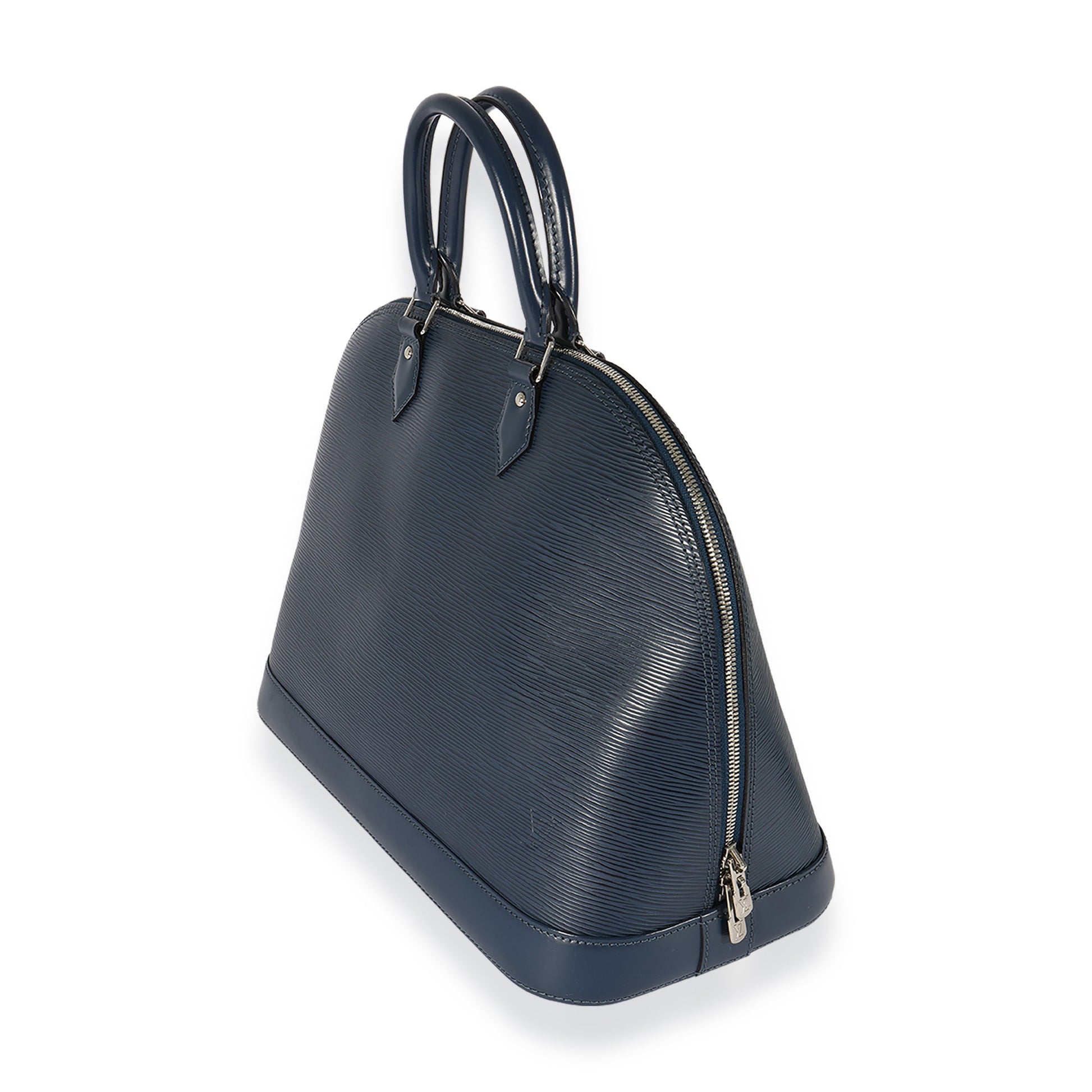 Louis Vuitton Indigo Epi Alma GM Handbag