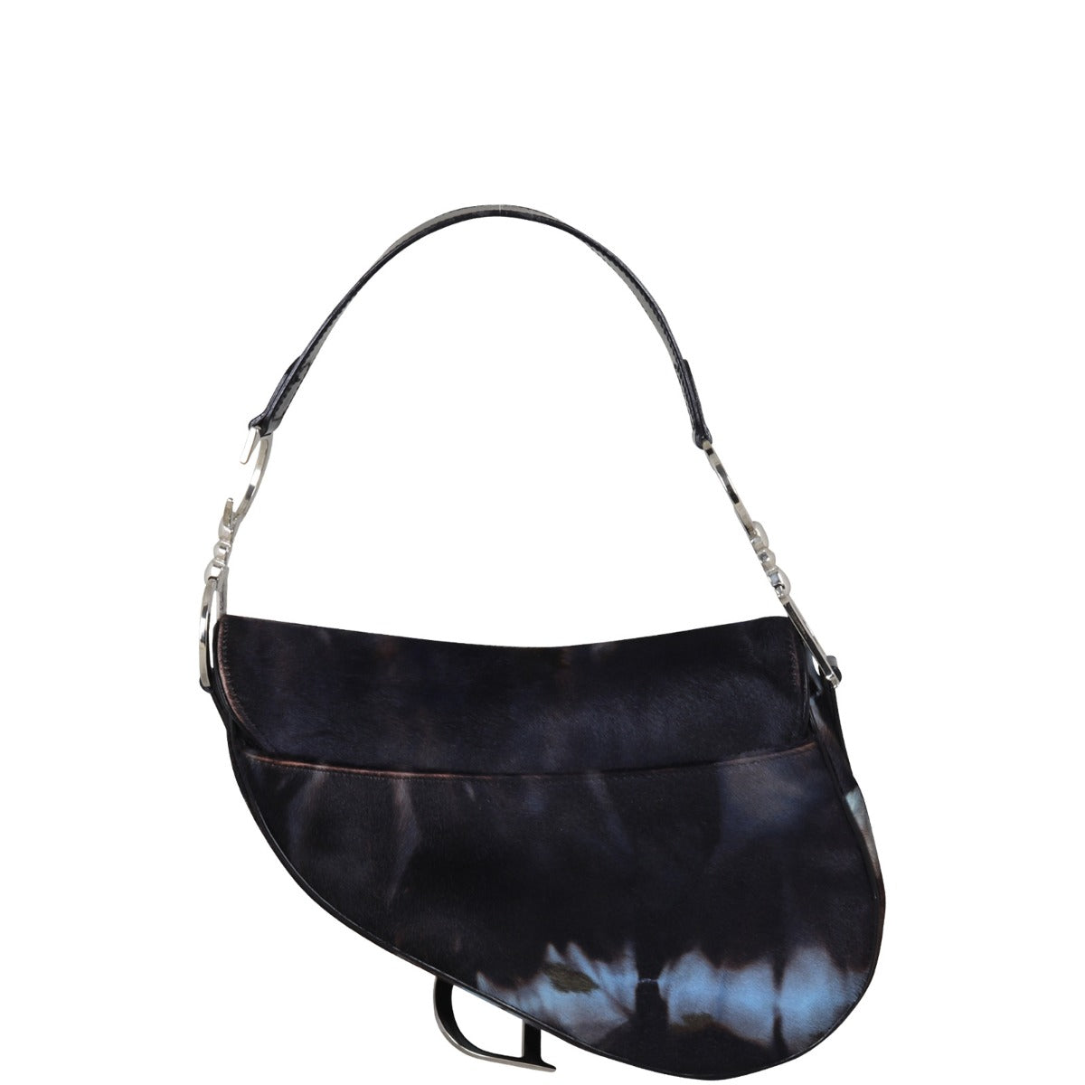 Dior Saddle Bag Pony Hair Travel Bag