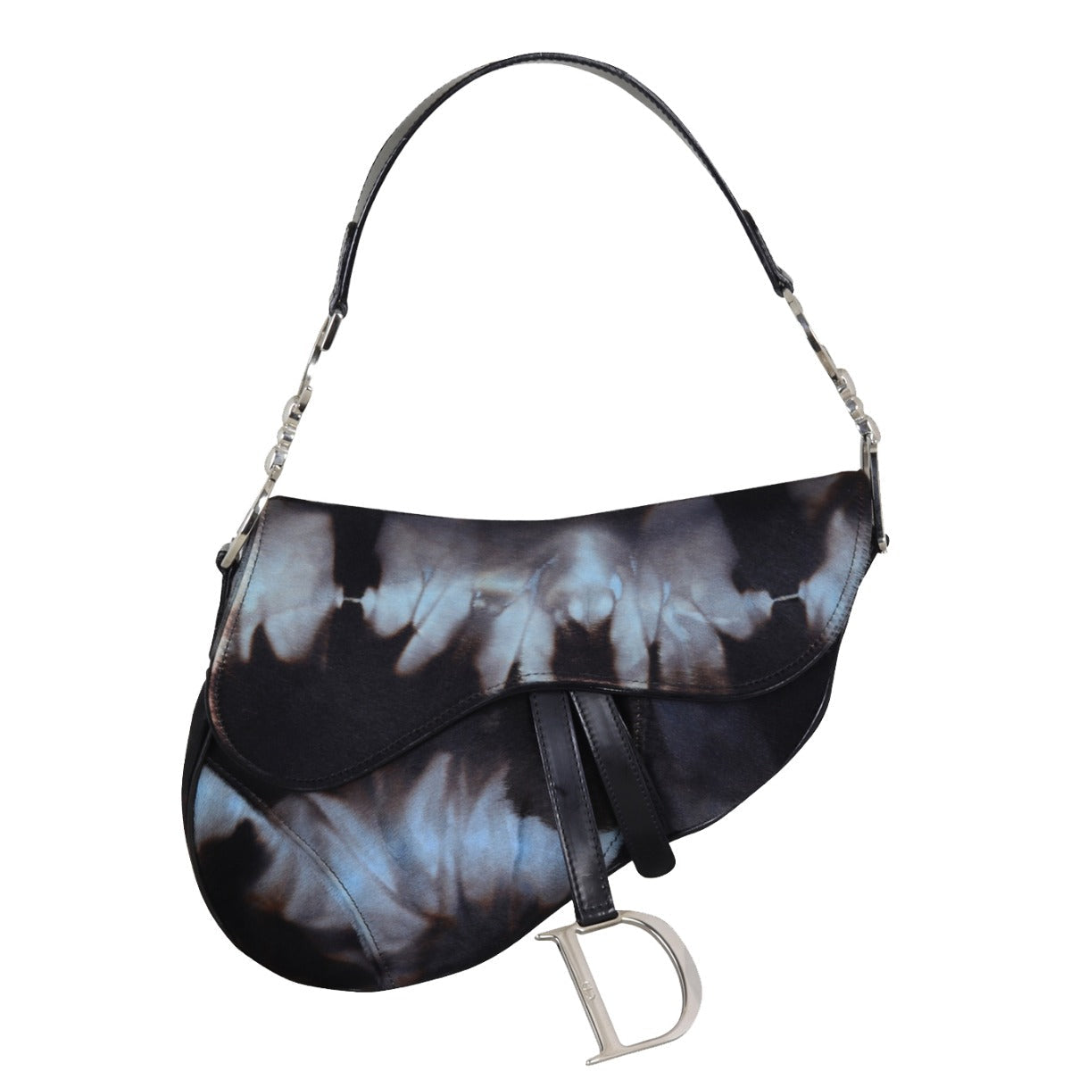 Dior Saddle Bag Pony Hair Travel Bag