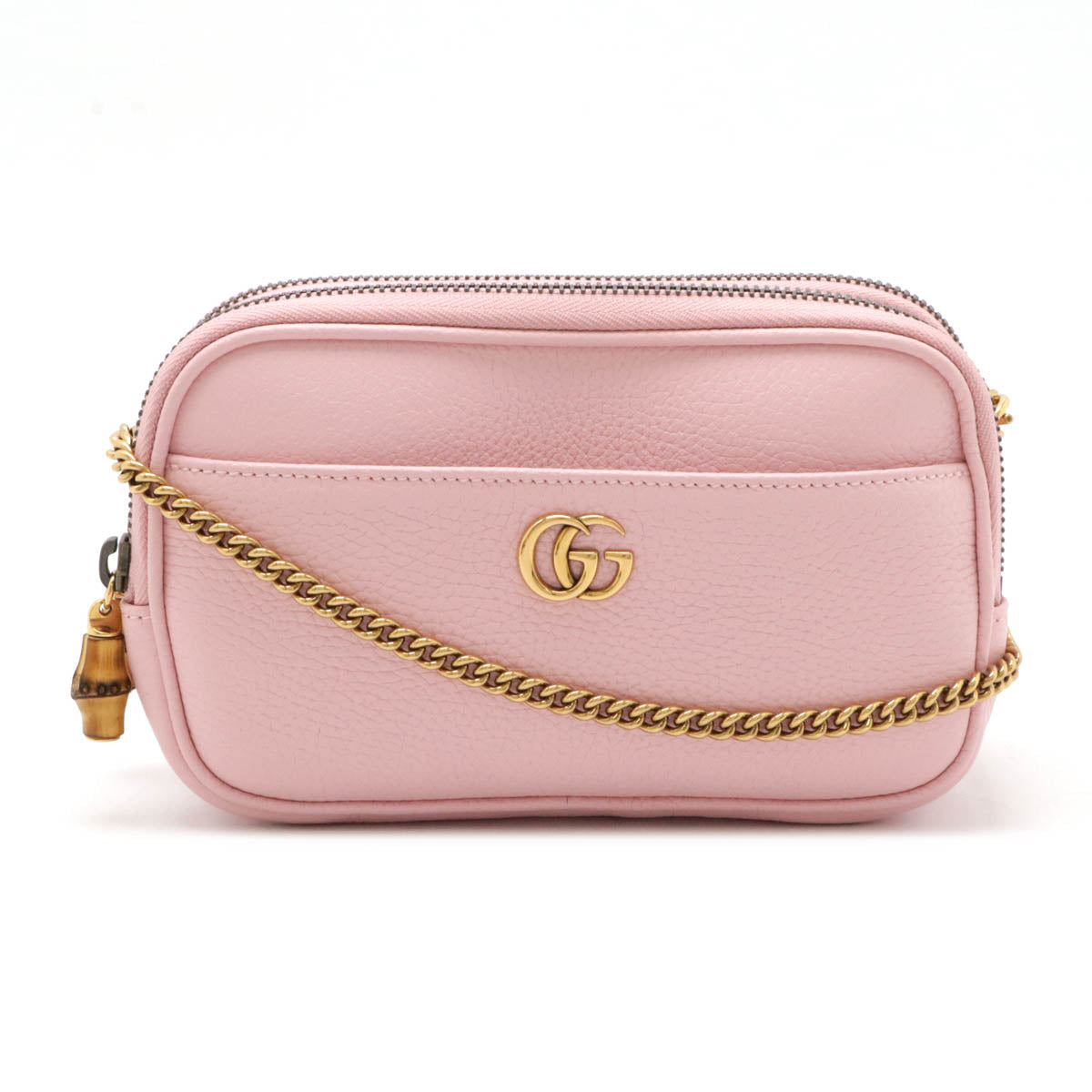 Gucci Bamboo Marmont Super Bag 2Way Bag Leather Mini Travel Bag