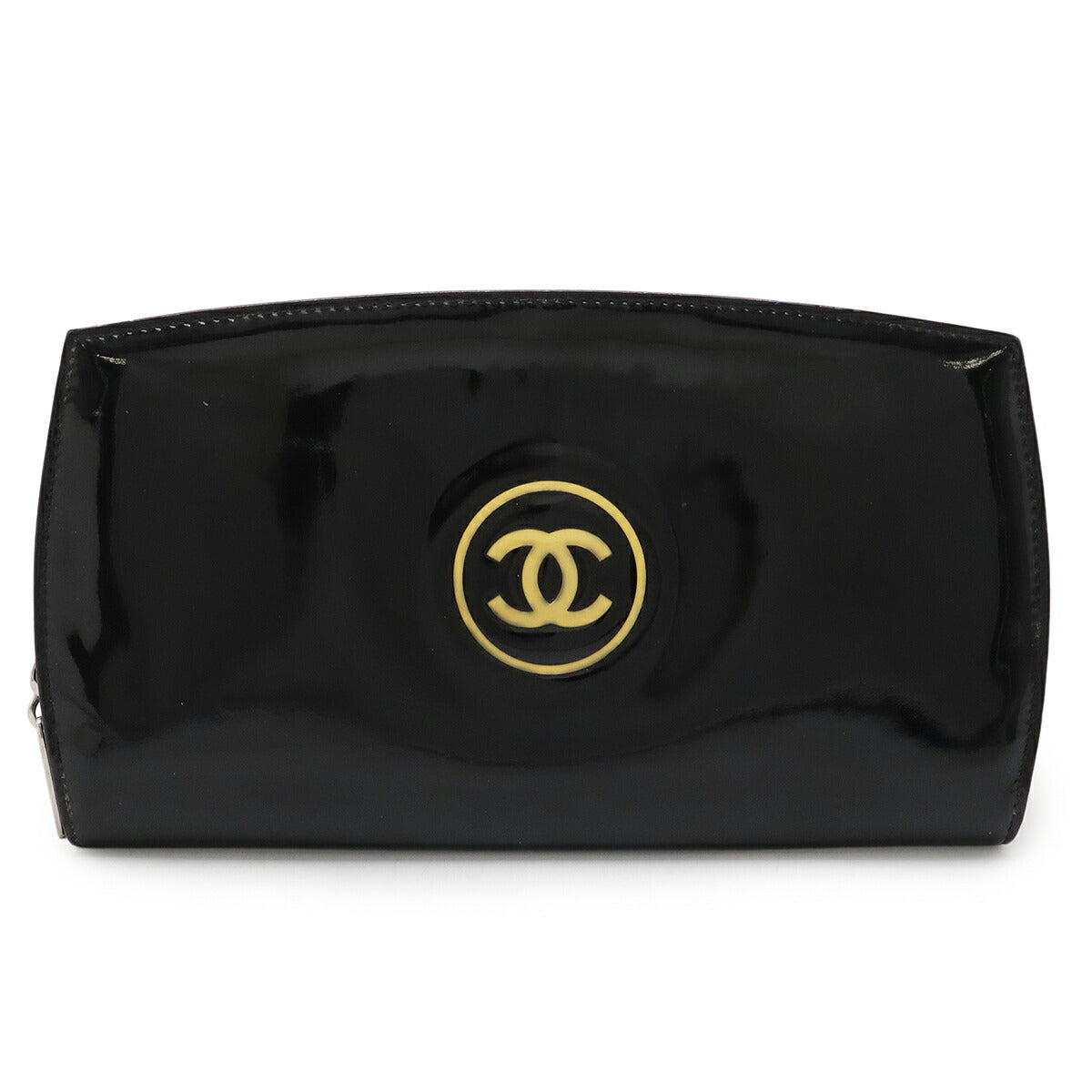 Chanel Make Up Patent Long Wallet