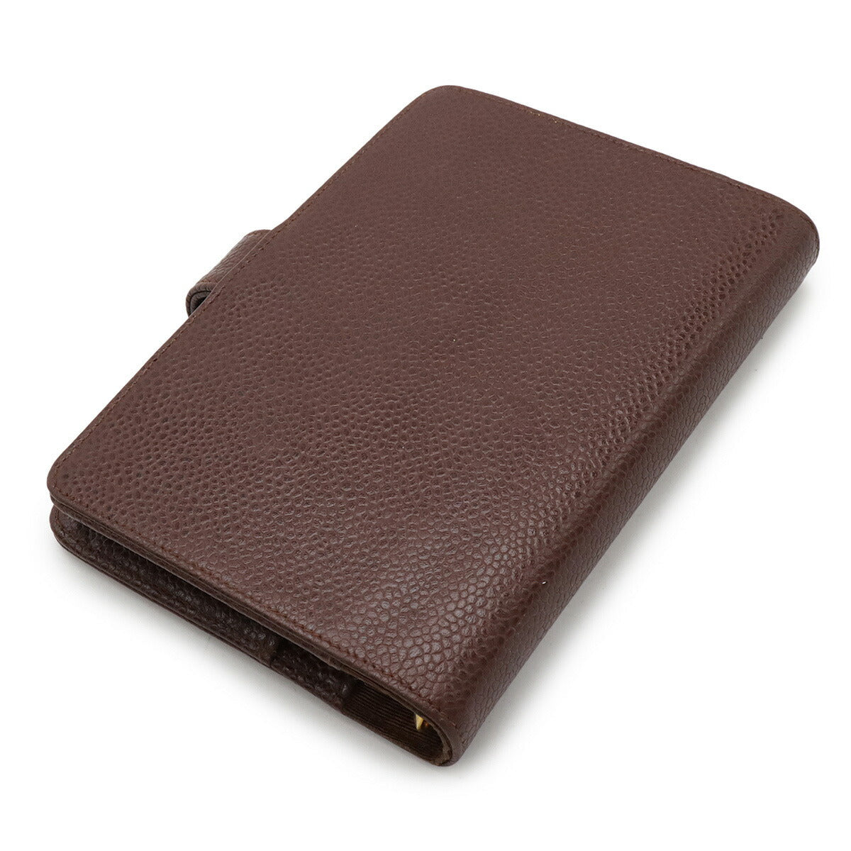 Chanel Coco Mark Caviar Leather Agenda Cover Bag