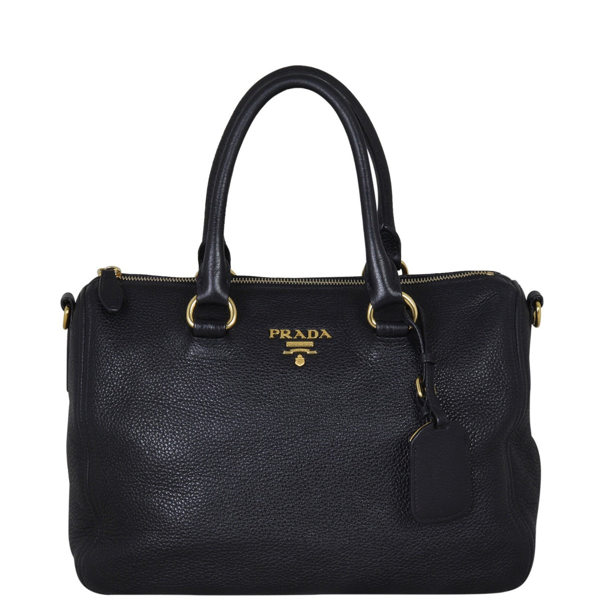 Prada Vitello Daino Satchel Bag Travel Bag