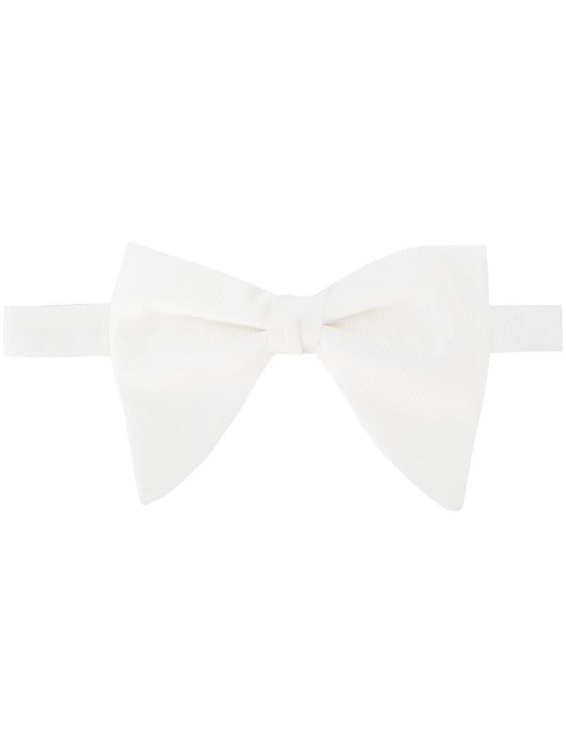 Gucci - classic bow tie - men - Silk - One Size - White