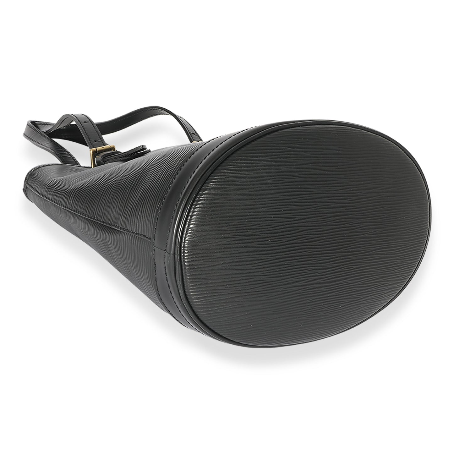 Louis Vuitton Epi Petit Leather Black Bucket Bag