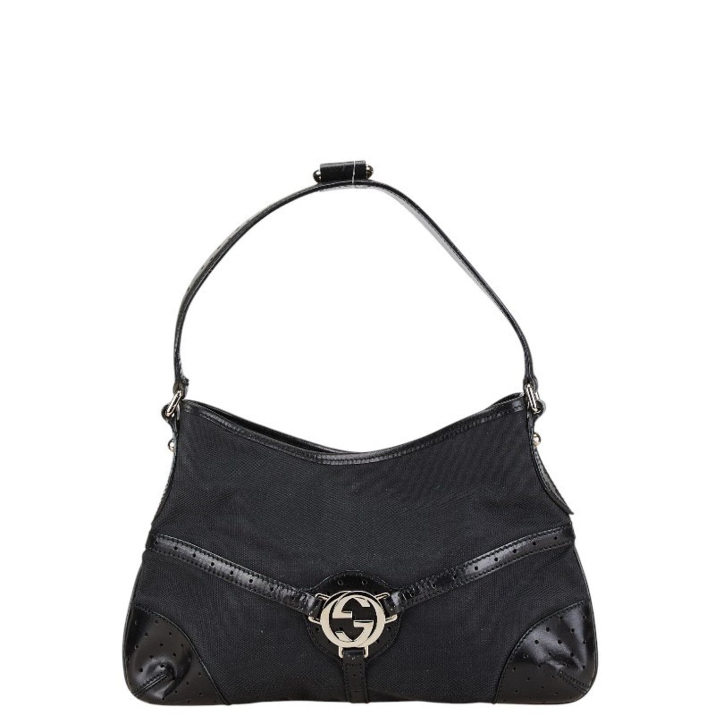 Gucci Interlocking Handbag Travel Bag G 164
