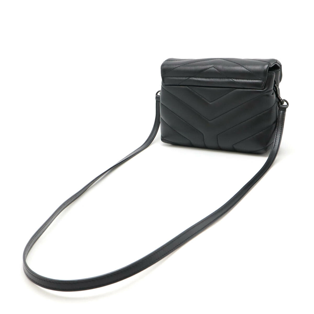 YSL Saint Laurent Loulou 2Way Bag Leather Travel Bag