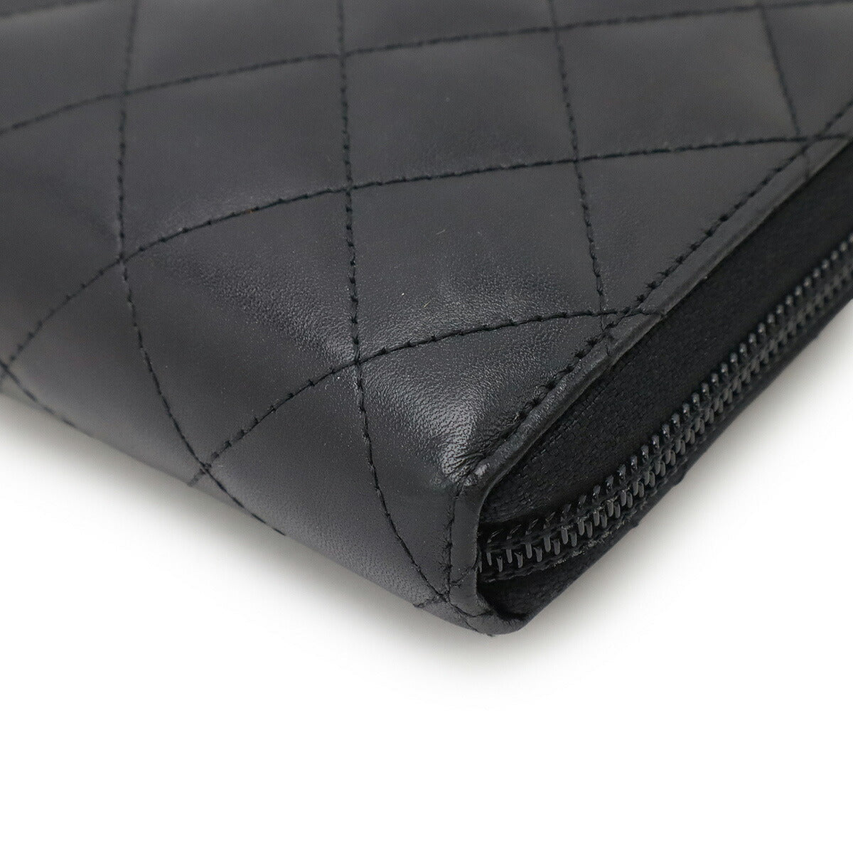 Chanel Cambon Line Soft Calfskin Long Wallet
