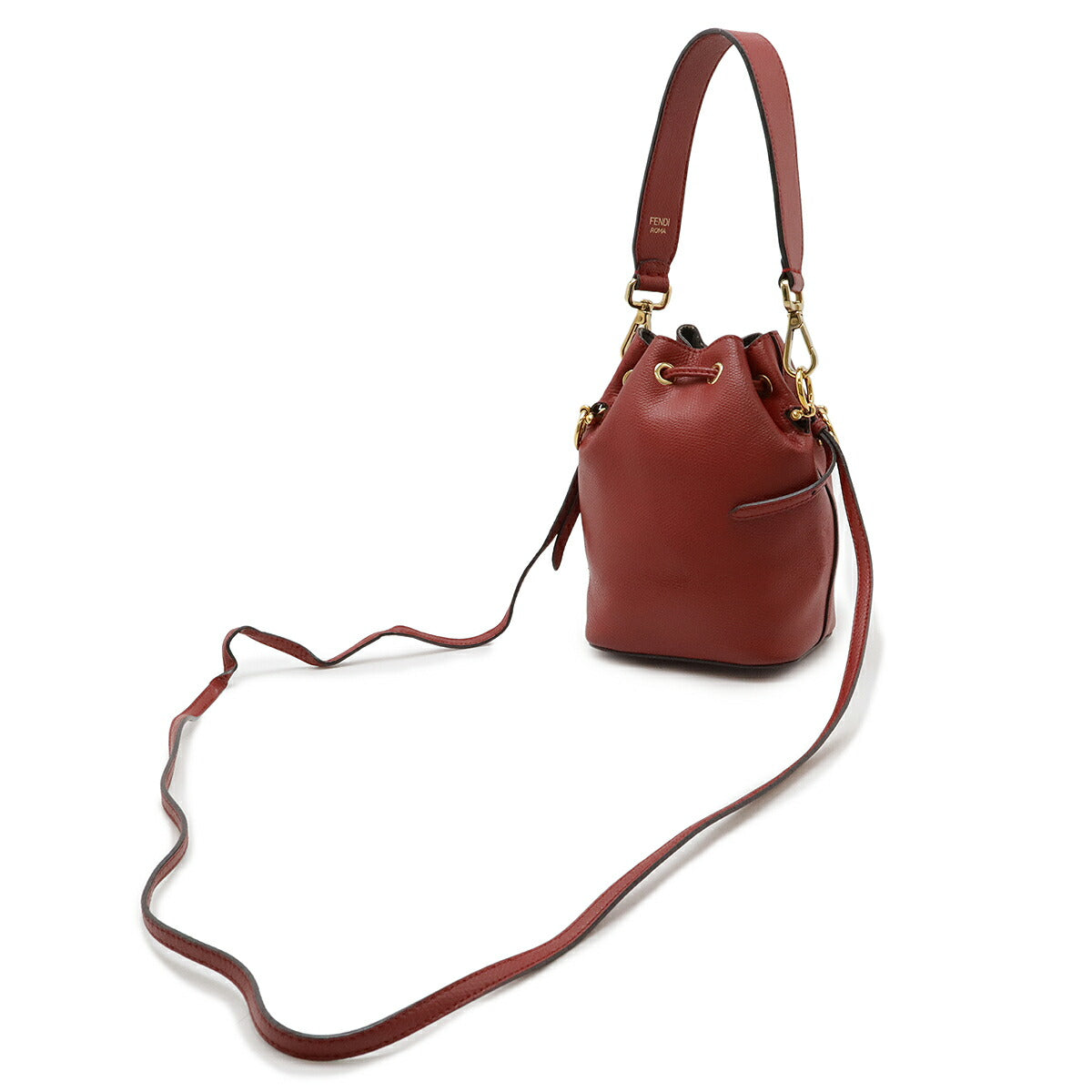 Fendi Mon Tresor 2Way Shoulder Bag Leather
