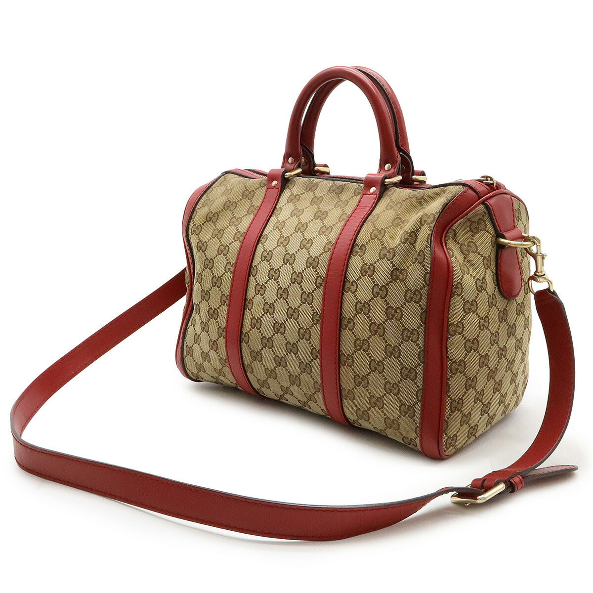 Gucci 2Way Handbag Canvas Travel Bag Handbag 1