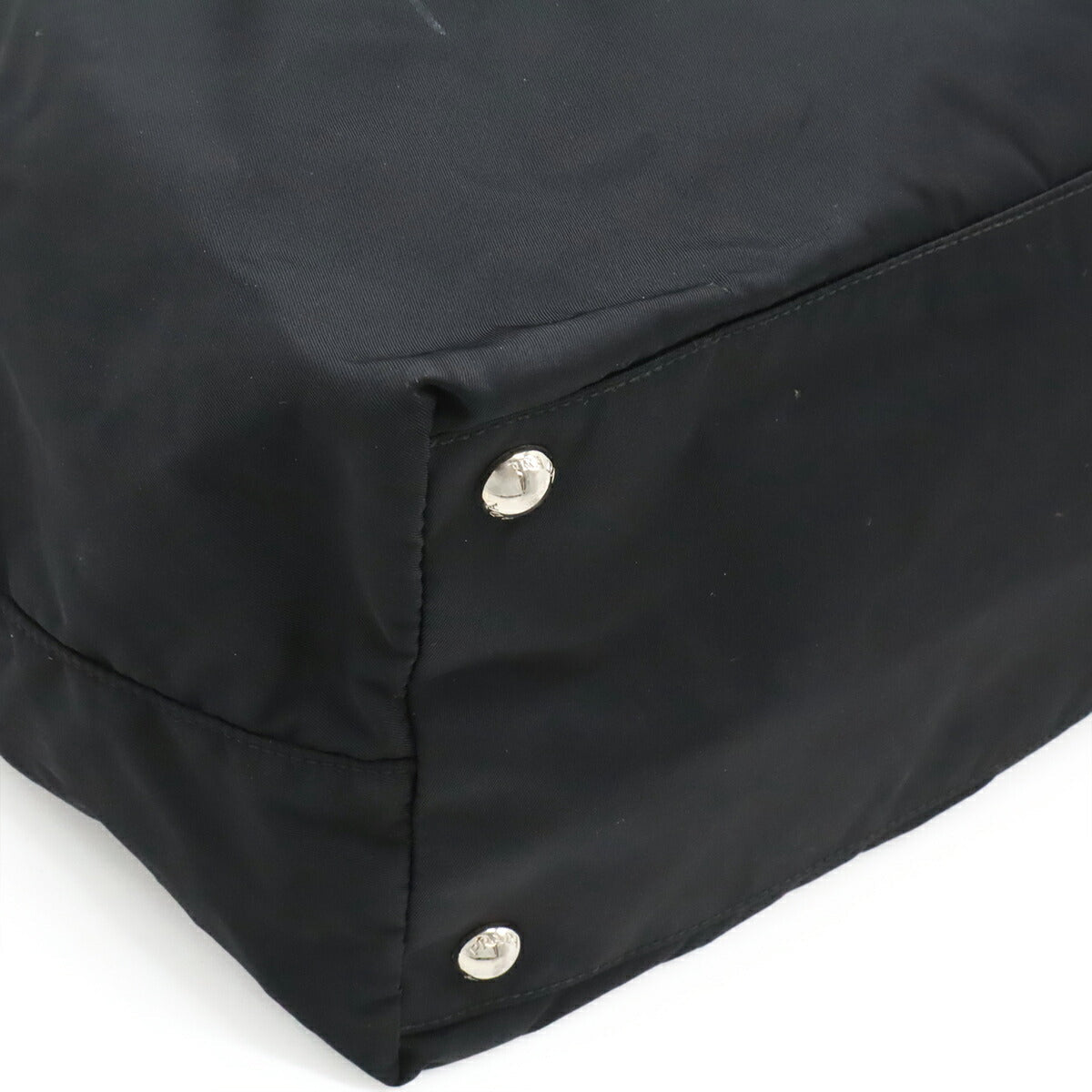 Prada Tote Bag Leather Nylon Leather Tote Bag