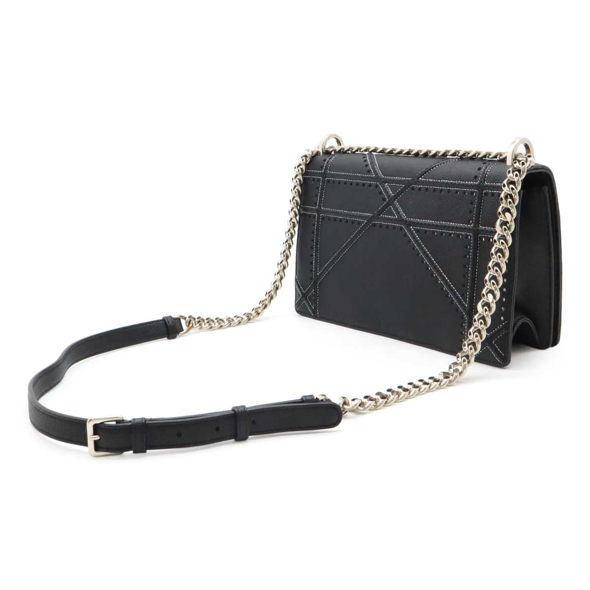 Dior Christian ama Shoulder Bag Leather