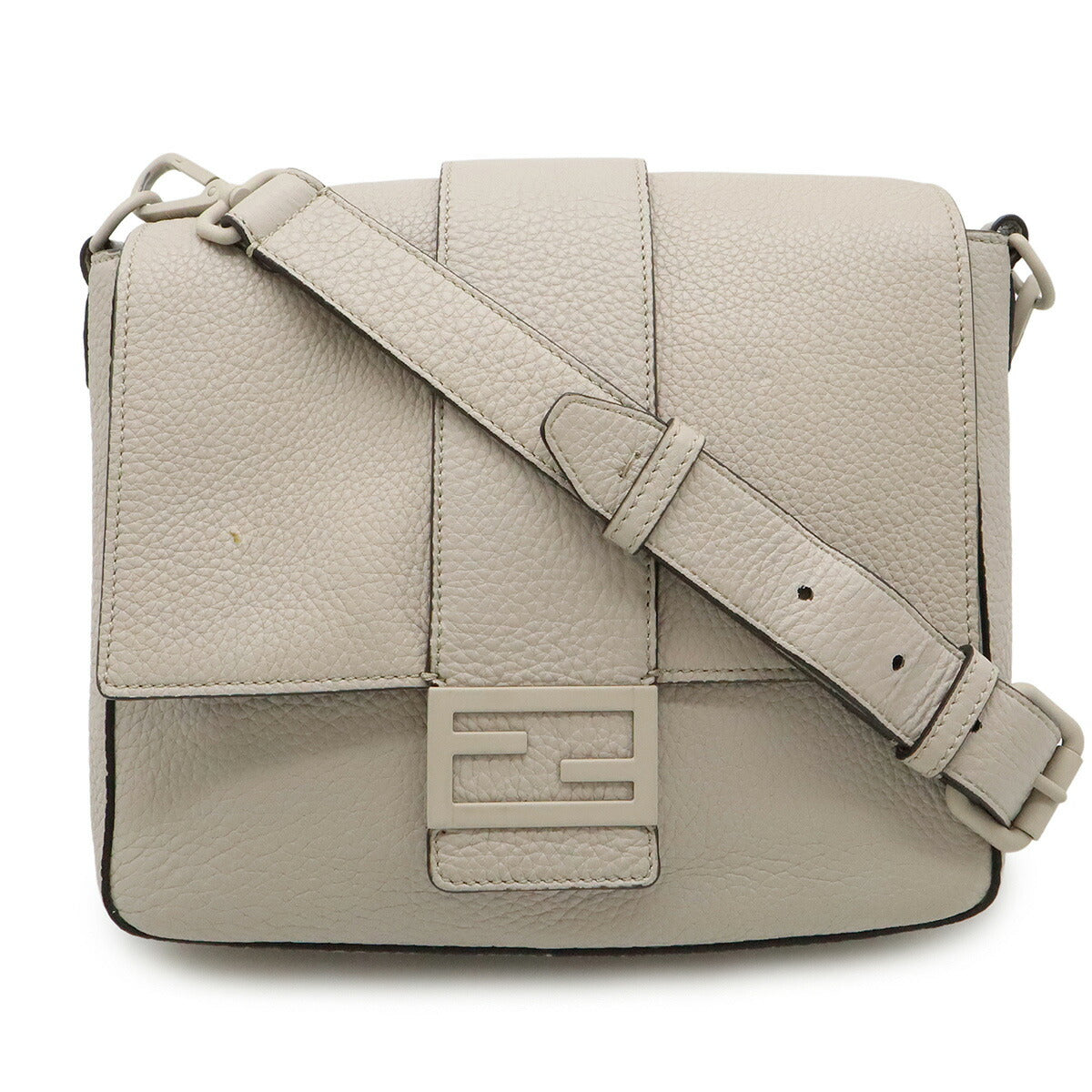Fendi Baguette Calf Messenger Bag Leather Calf Leather Shoulder Bag