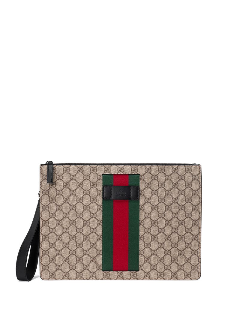 Gucci - GG Supreme men's bag - men - Nylon/Canvas - One Size - Neutrals