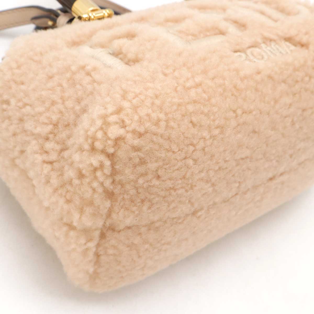 Fendi By The Way Shearling 2Way Bag Travel Bag